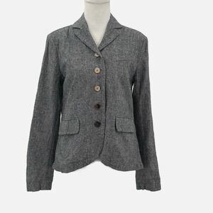 Sundance Linen & Cotton 5 Button Textured Jacket - NWOT - Size Petite Medium